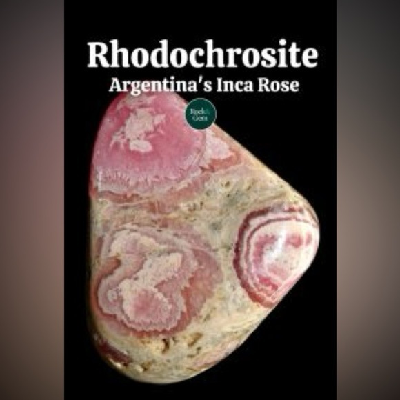 Argentina Boho Style Pink Rose Earrings rhodochrosite stone Argentine Inca Rose - Picture 9 of 11